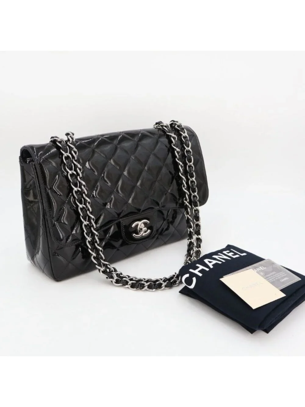 Chanel Deca Quilted 30 CC Logo Chain Shoulder